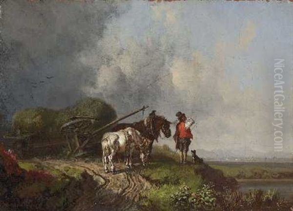 Der Umgesturzte Heuwagen - view 1