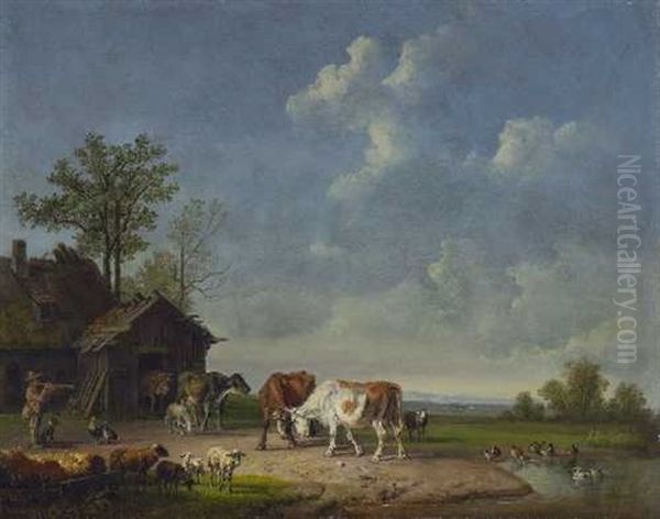 Bauernhof Mit Vieh - view 1