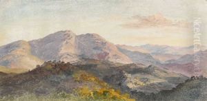 Italienische Berglandschaft Bei Civitella