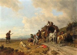 Faccia A Terra! Uberfall Auf Eine Reisekutsche (the Hold-up) by Heinrich Buerkel