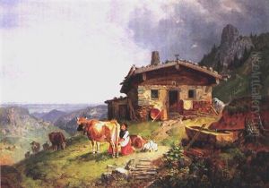 Alm by Heinrich Buerkel