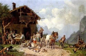 After The Hunt by Heinrich Buerkel