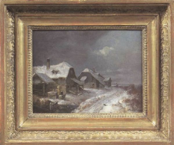 Dorf Im Winter - view 1