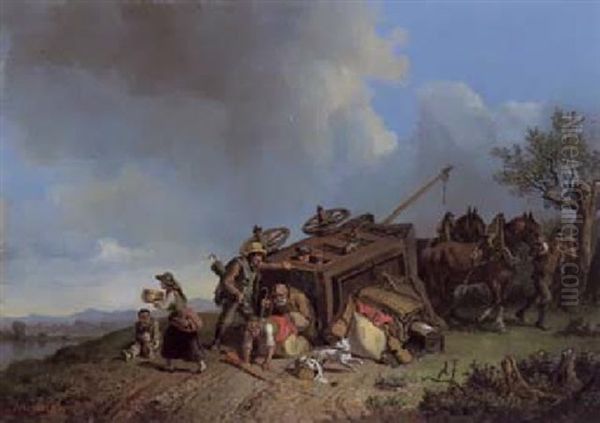 Der Umgesturtzte Stellwagen - view 1