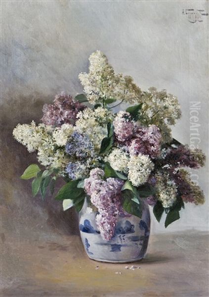 Lilacs In A Pot - view 1