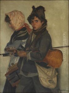 Ninos Musicos by Nicolas (Jimenez Caballero Navarro) Alperiz