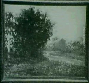 Little Girl On The Path Home by Sydney Richmond Burleigh