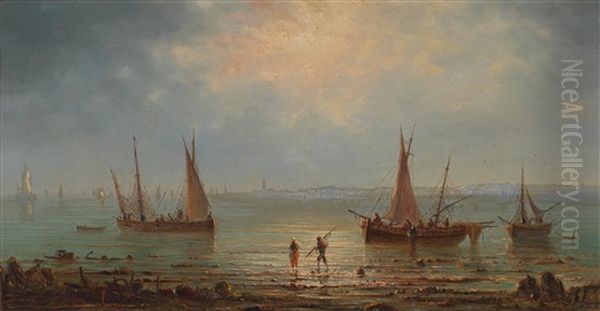 Fishing Boats By The Coast - view 1