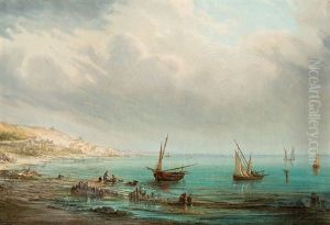 Franzosische Kustenszenerie by Natalie Curtis Burlin