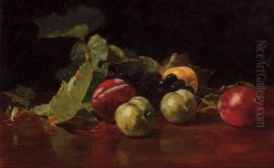 Fruit On A Tabletop by Charles Albert Burlingame