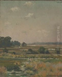 Pastoral Landscape by Charles Albert Burlingame