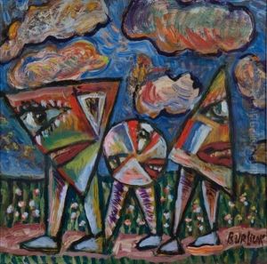 L'avenement Du Printemps by Vladimir Davidovich Burlyuk