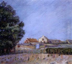 Landscape by Vladimir Davidovich Burlyuk