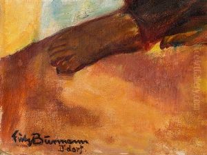 Peasant Family by Fritz Burmann