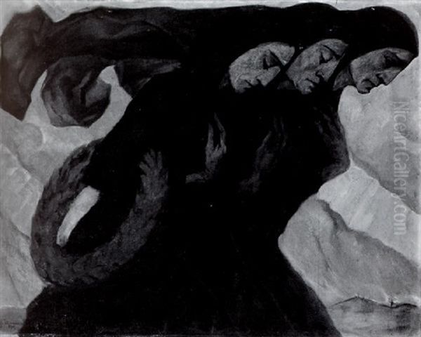 Drei Trauernde Frauen - view 1