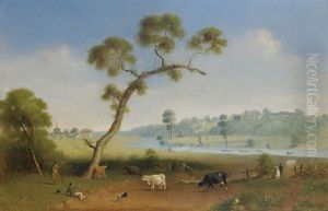 Richmond, The Yarra And South Yarra Hill by Henry Burn