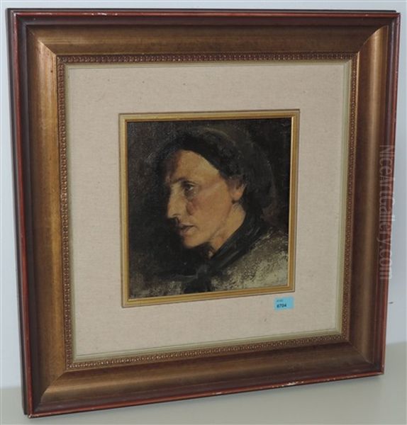 Portraitstudie Einer Bauersfrau - view 1