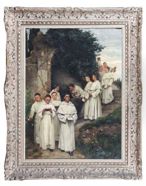La Promenade Du Soir Au Couvent - view 1