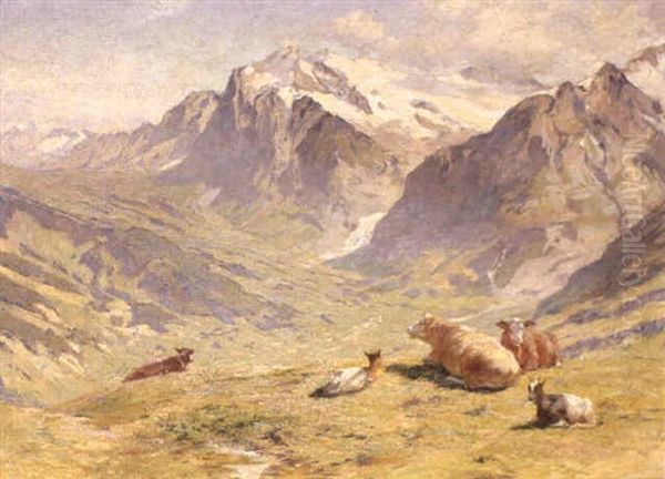 Blick Von Der Kleinen Scheidegg Auf Grindelwald - view 1