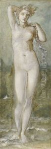 Venus Rising From The Sea by Edward Burne-Jones