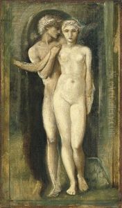 An Unidentified Figure Subject by Edward Burne-Jones