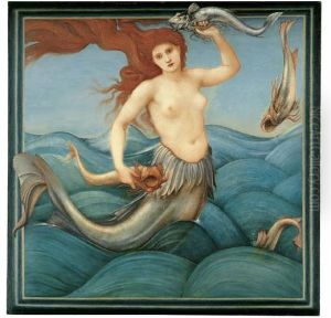 A Sea-nymph by Edward Burne-Jones