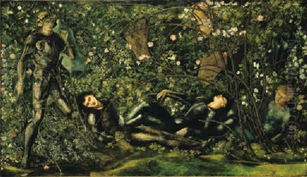 The Prince Entering The Briar Wood - view 1