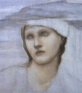 Study For The Golden Stairs by Edward Burne-Jones
