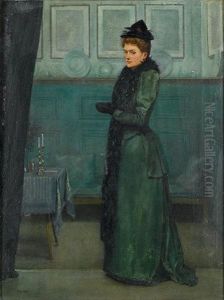 The Visitor by Philip Burne-Jones