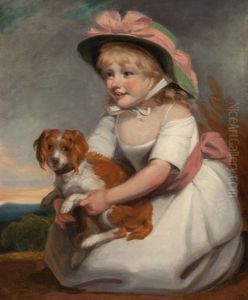 Portrait Of Sophy Elizabeth Burney, Daughter Of Charles Rousseau Burney, Esq by Edward Francis Burney