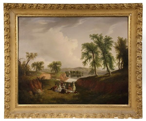 Picnic In A Lakeside Swale - view 1