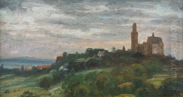 Weiter Blick Auf Die Burg Und Stadt Kronberg - view 1