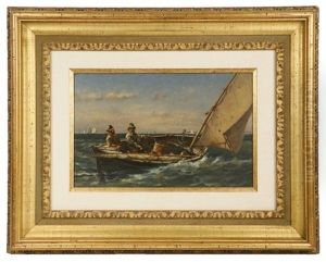 Two Fishermen In A Dory