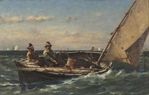Two Fishermen In A Dory