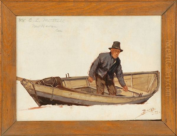 Fisherman In A Dory - view 1