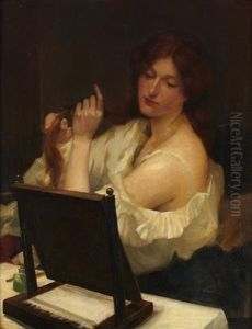 Young Woman At Her Toilet by Robert Burns