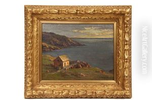 View Of Manan From Monhegan Island by William Partridge Burpee