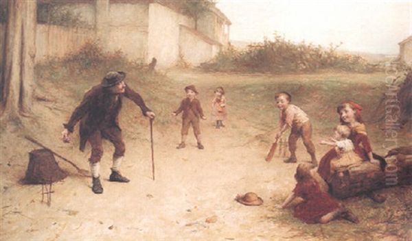 A Game Of Cricket: Youth And Age - view 1