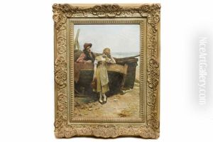 A Courting Couple by John Burr