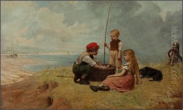 Children With The Catch - view 1
