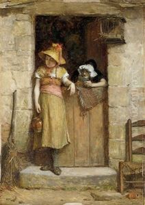 Consulting The Oracle by John Burr
