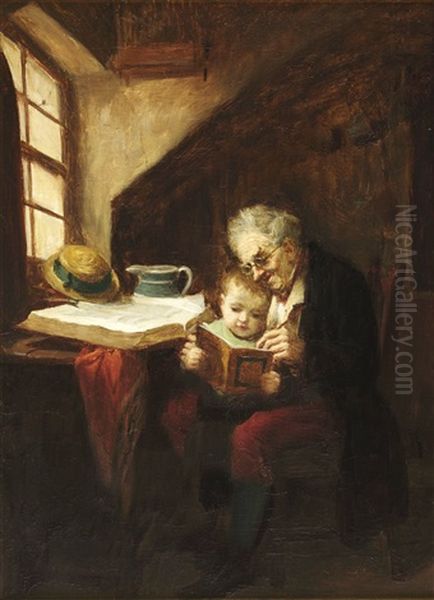 The Reading Lesson - view 1