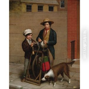 The Scissor Grinder by William Henry Burr