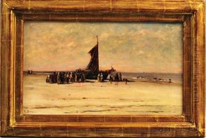 Return Of The Fishing Fleet by Edward Burrill