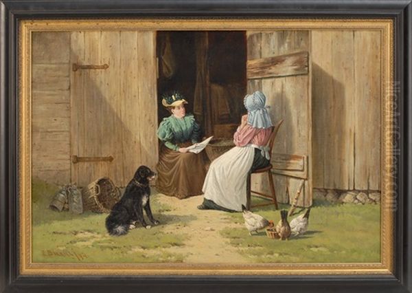 Barnyard Conversation - view 1