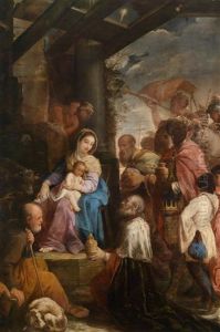 Anbetung Der Konige by Giovanni Antonio Burrini