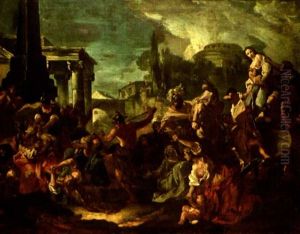 Le Massacre Des Innocents by Giovanni Antonio Burrini