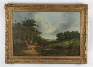 Landscape Of A Country Scene Near Gainsborough