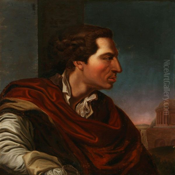 Portrait Of The Danish Sculptor Johannes Wiedewelt - view 1