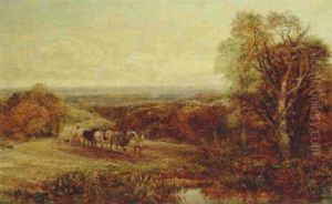 Work In The Fields by Charles Thomas Burt